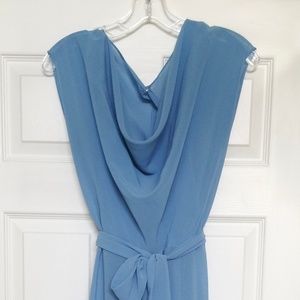 After Six Bridesmaid Dress Style 6661 Sz 14 Blue